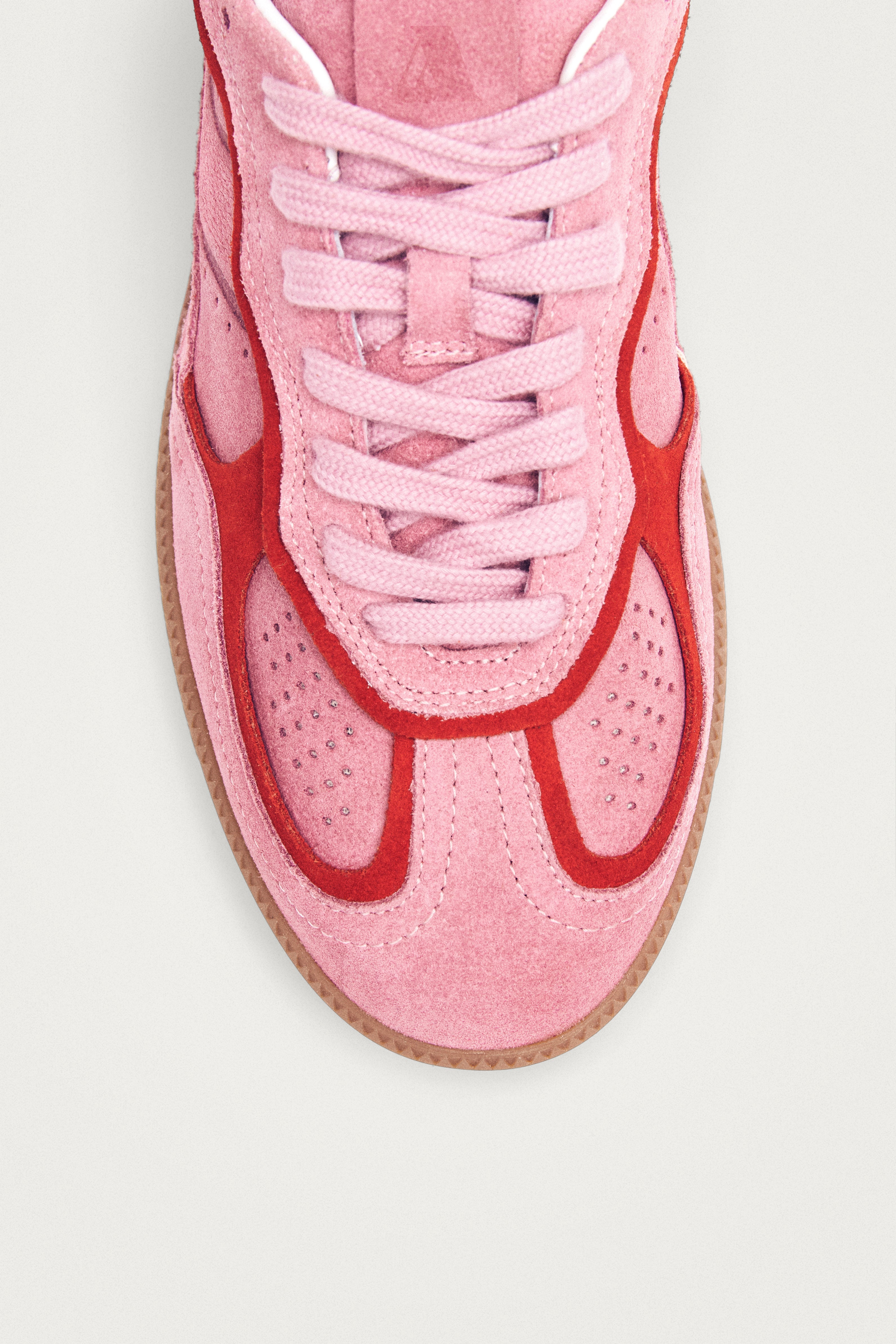 Tb.490 Rife Sea Pink Leather Sneakers