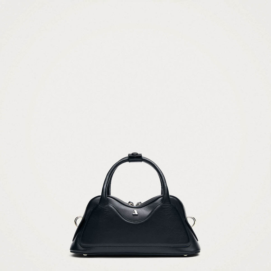 Hilma Mini Black Leather Bag