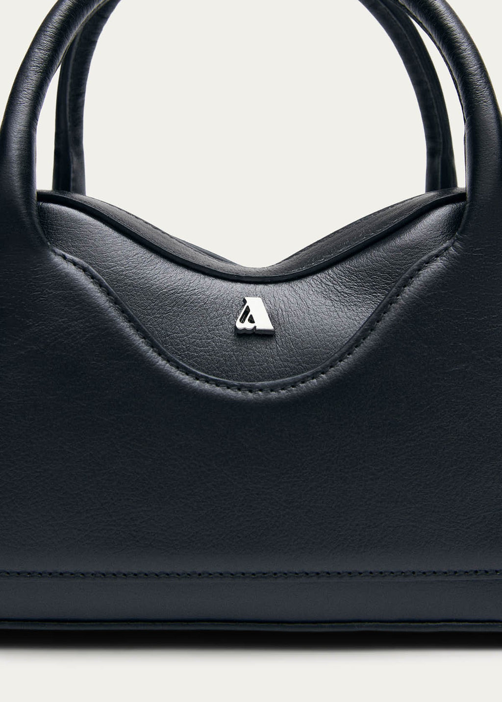 Hilma Mini Black Leather Bag