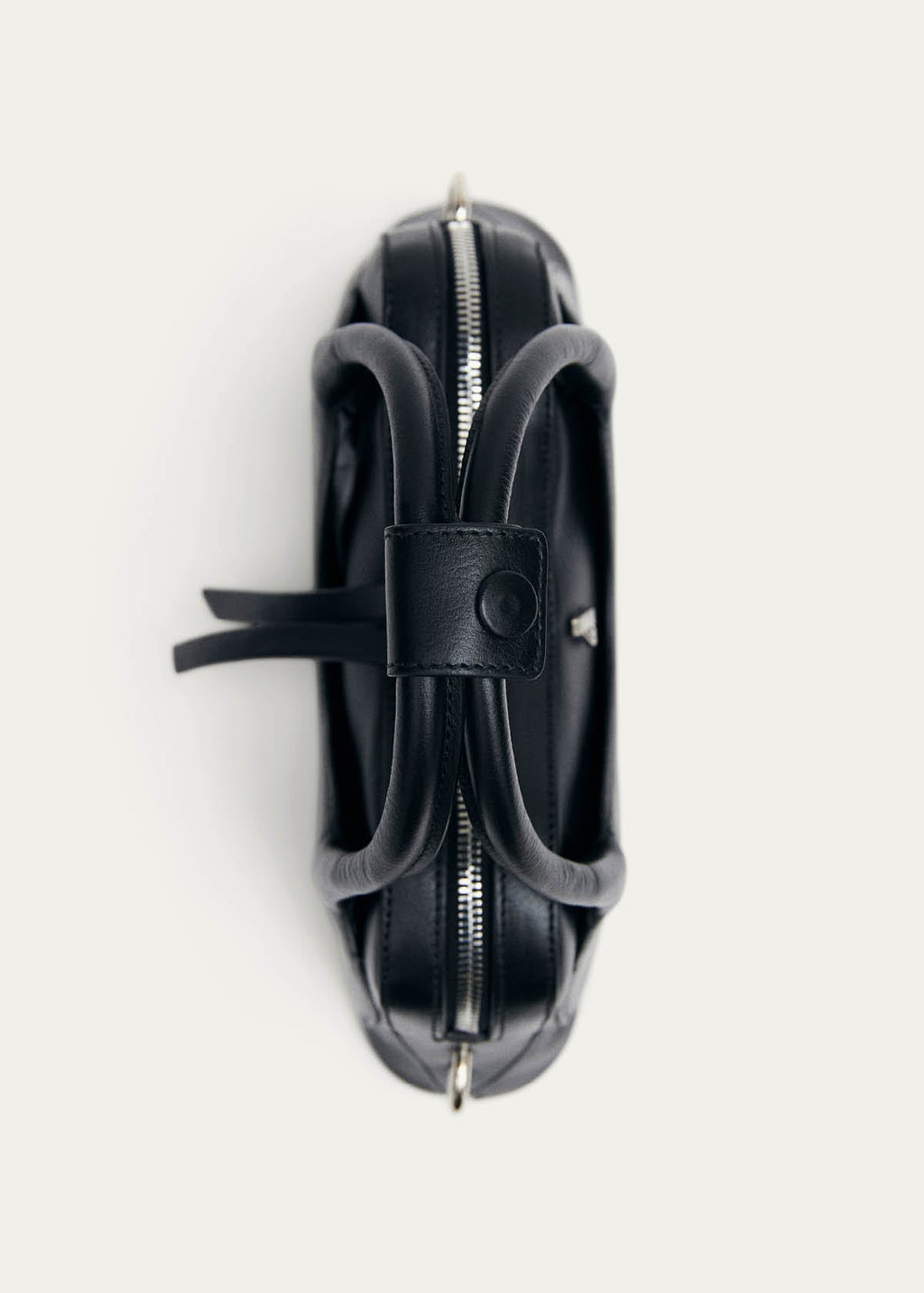 Hilma Mini Black Leather Bag