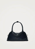 Hilma Vinyl Black Leather Bag