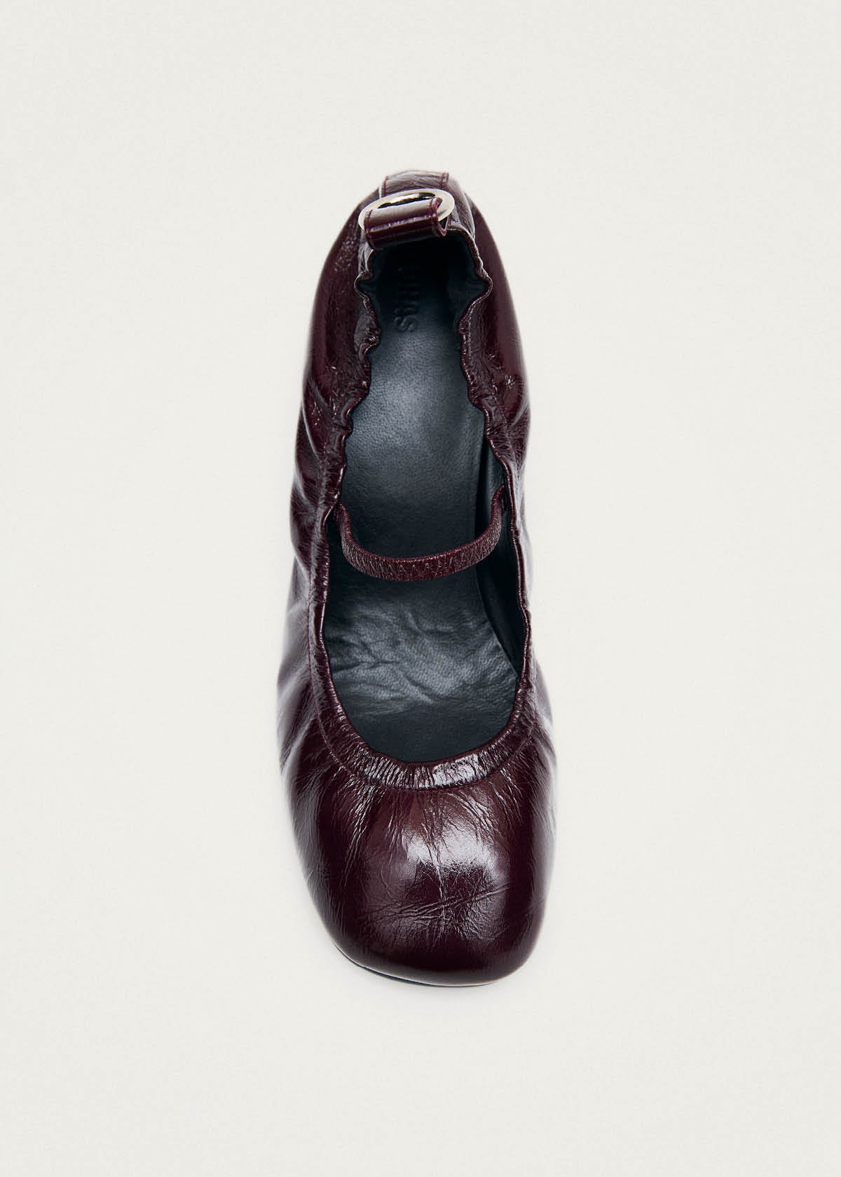 Rhiane Patent Burgundy Leather Pumps