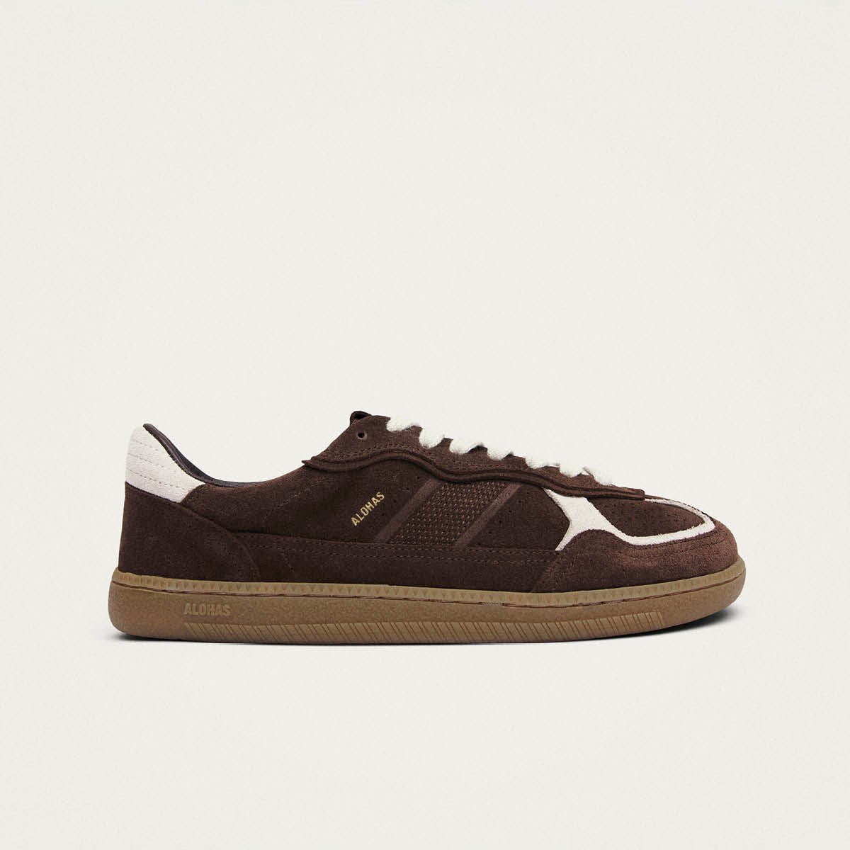 Tb.00 Barefoot Rife Cocoa & Off White Leather Sneakers