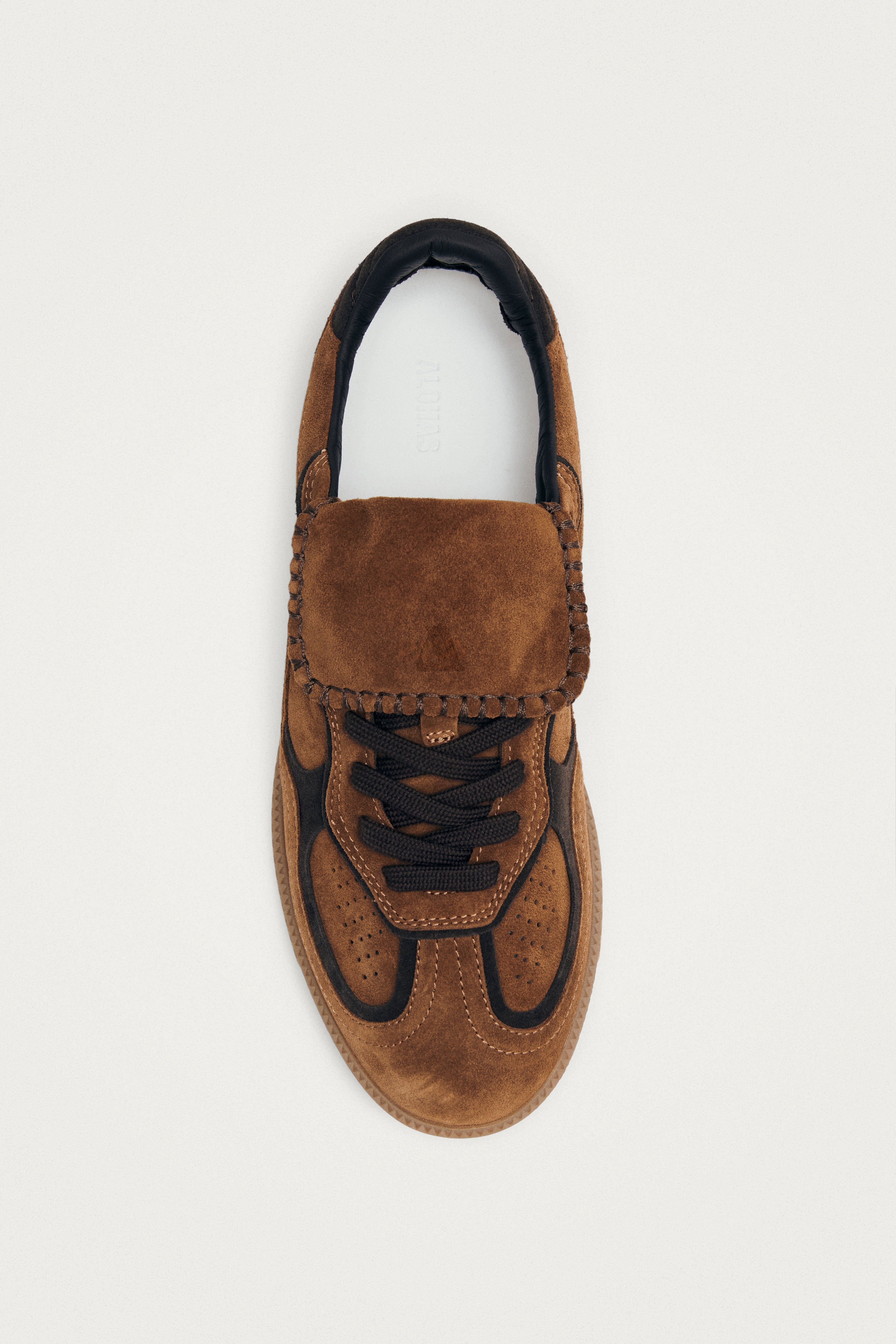 Tb.490 Club Suede Brown Leather Sneakers