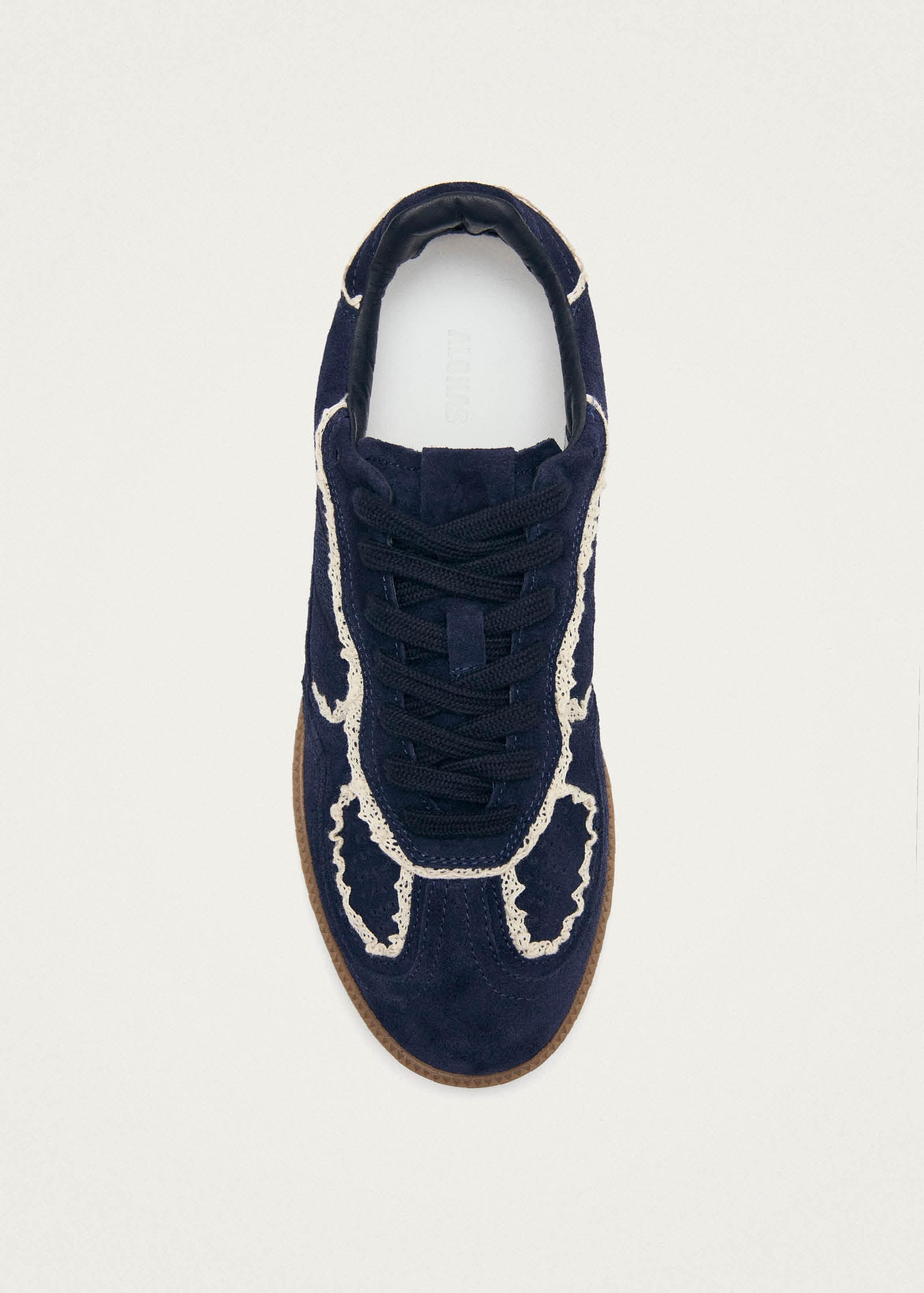 Tb.490 Crochet Navy Leather Sneakers