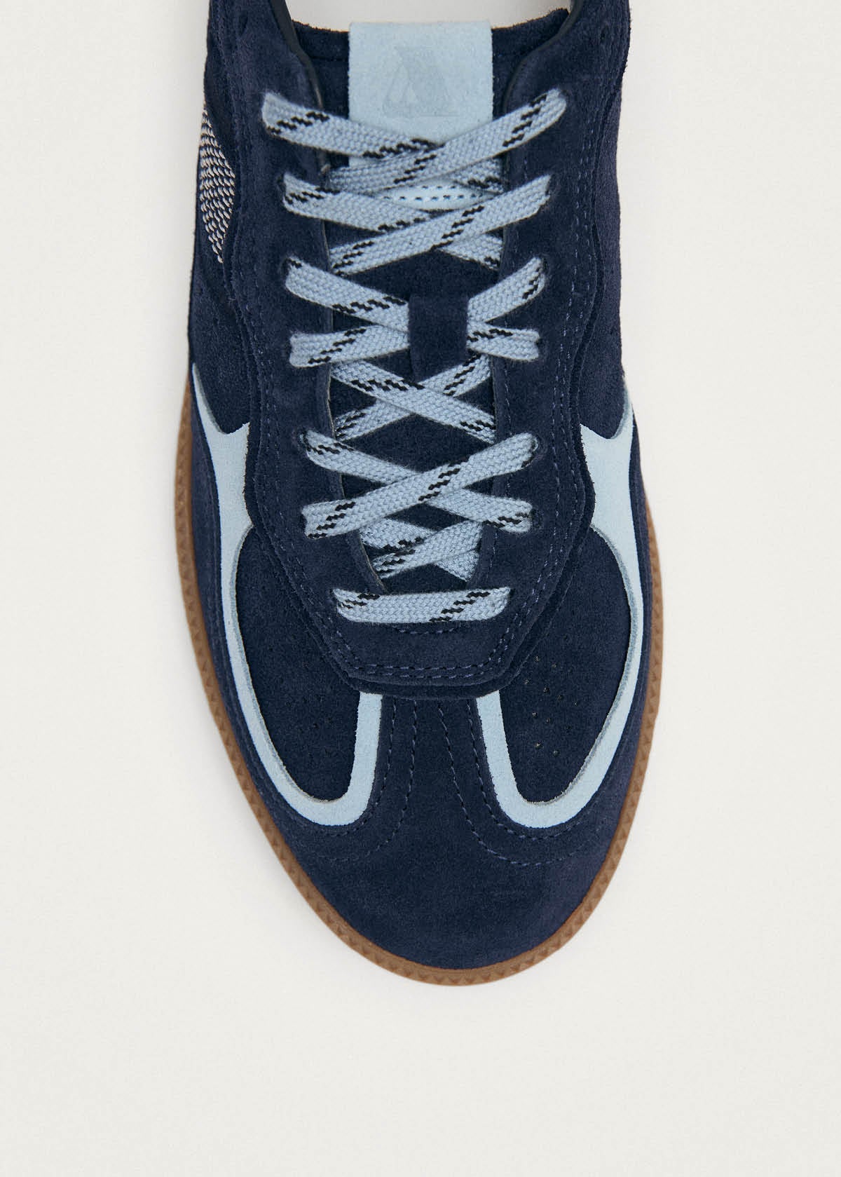 Tb.490 Rife Blue Tones Leather Sneakers