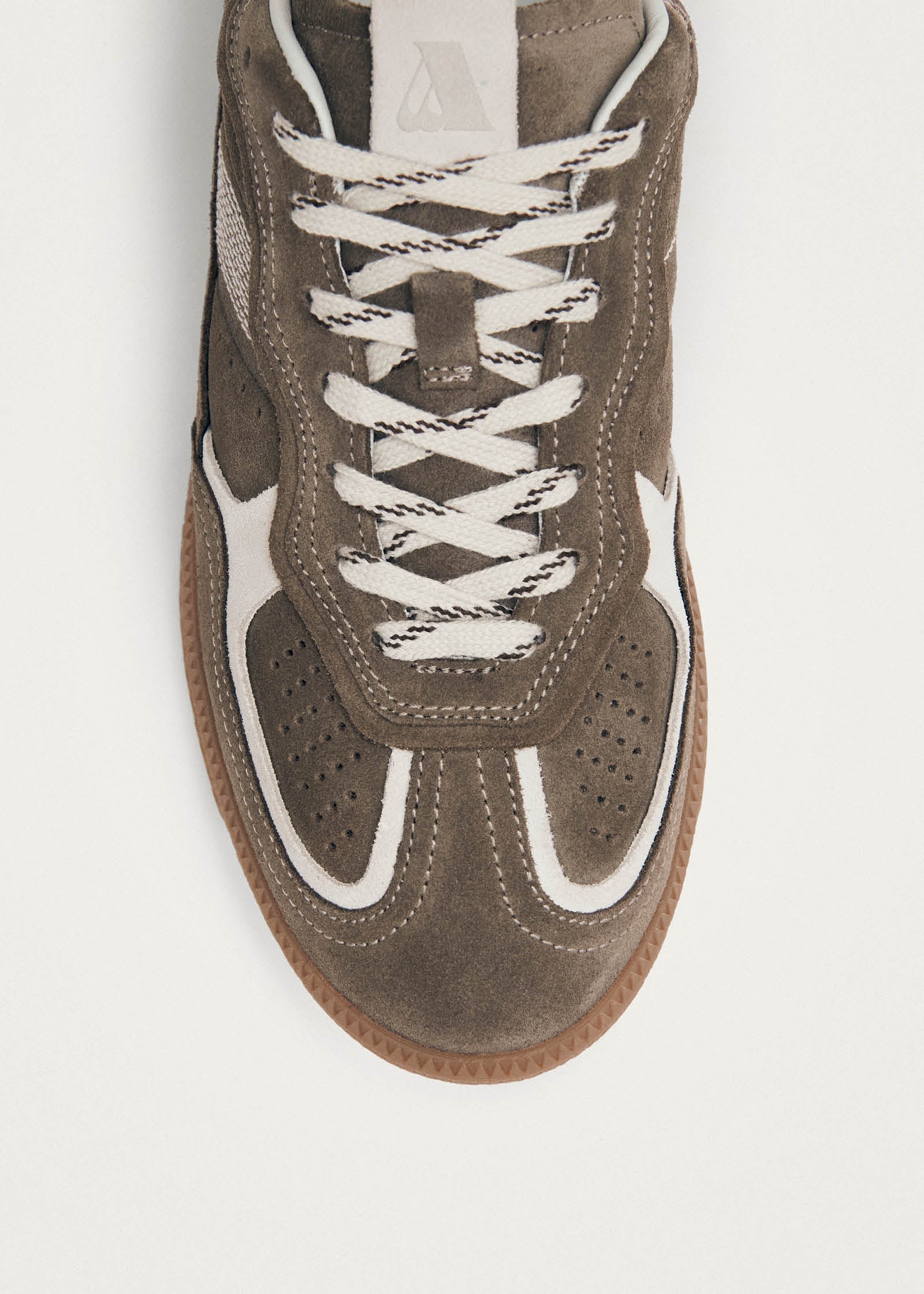 Tb.490 Rife Taupe Leather Sneakers