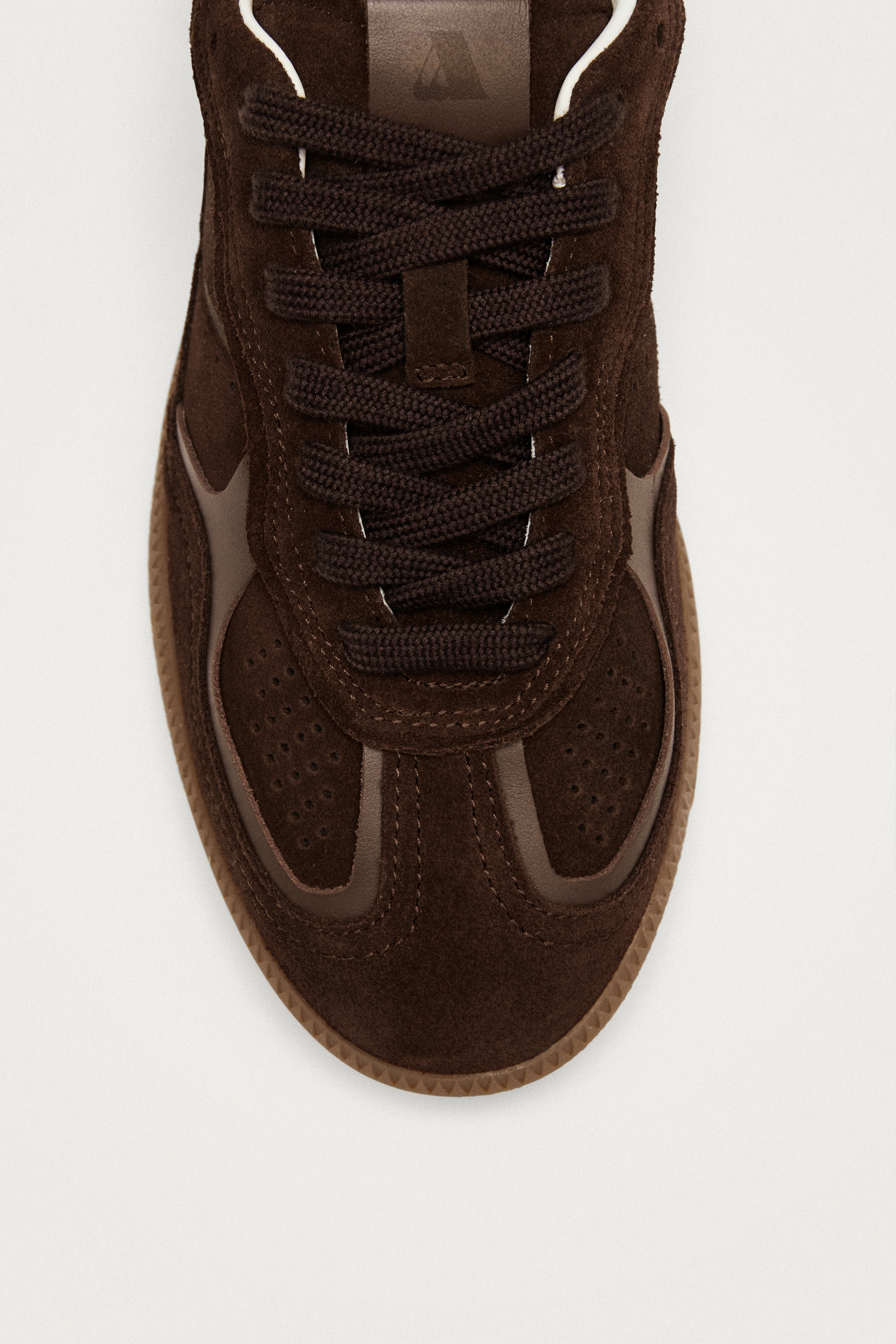 Tb.490 Rife Chocolate Brown Leather Sneakers